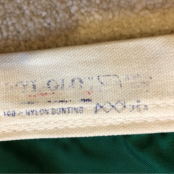 Vintage Christmas Joy Golden Trumpet House Large Flag - Picture 7 of 7